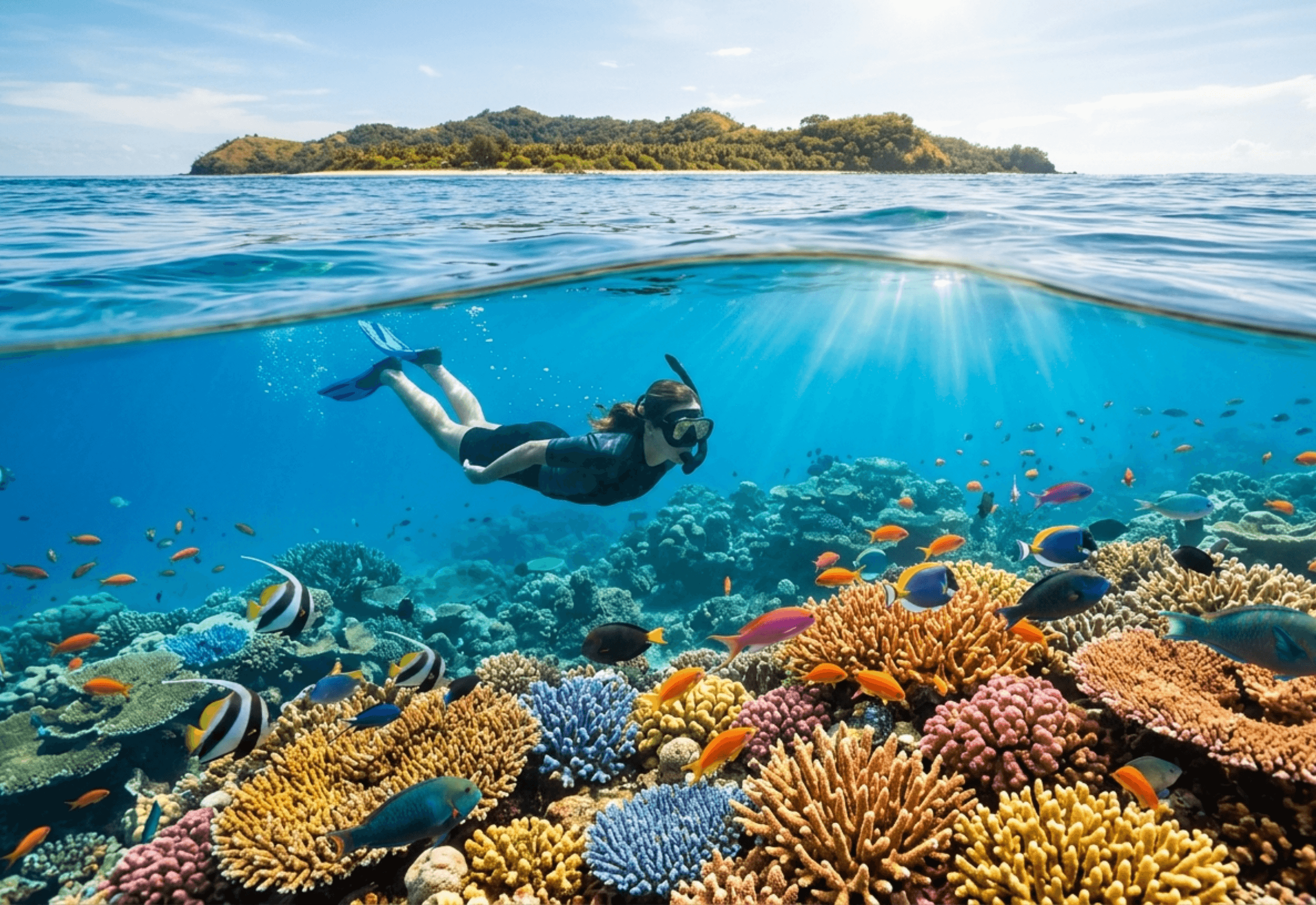 Snorkeling in Maldives