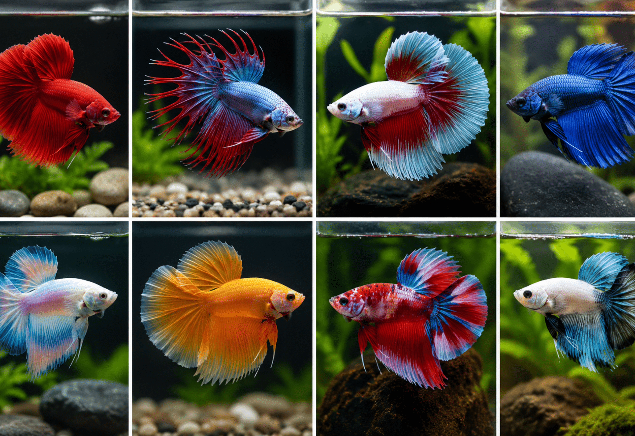 Betta Splendens Types