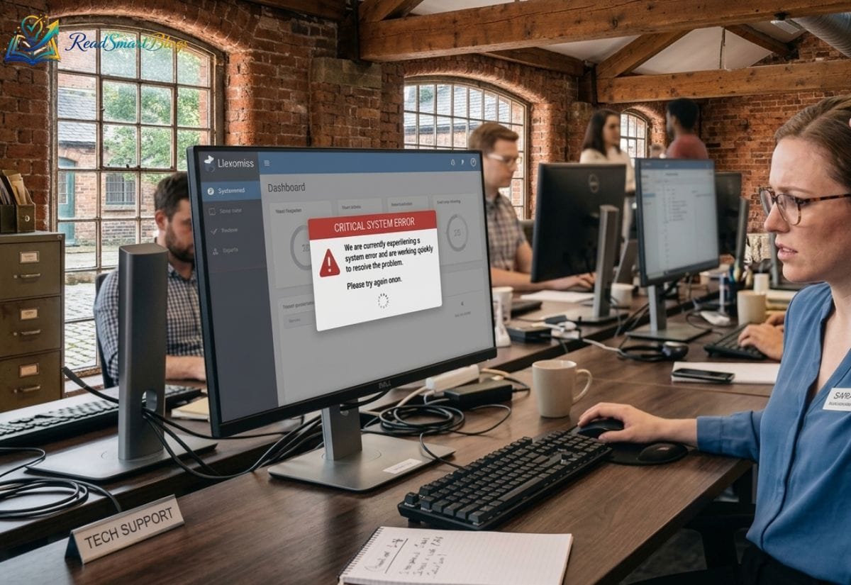 Problem on Llekomiss Software