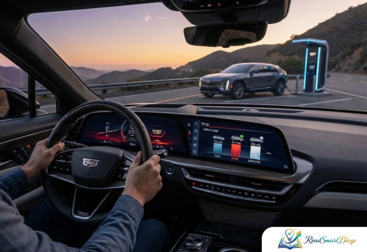 Do the Driving Modes in Cadillac LYRIQ Offer Different Ranges or Battery Usages?